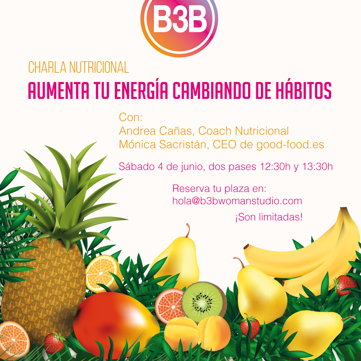 ¡Aumenta tu energía cambiando de hábitos!