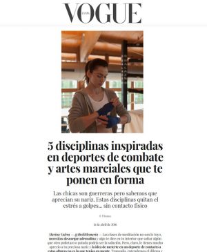 VOGUE, 15 Abril 2016