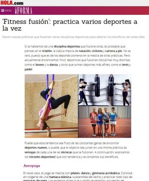 HOLA EN FORMA, 22 Abril 2016