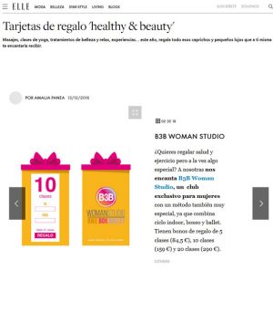 ELLE, 13 Diciembre 2016
