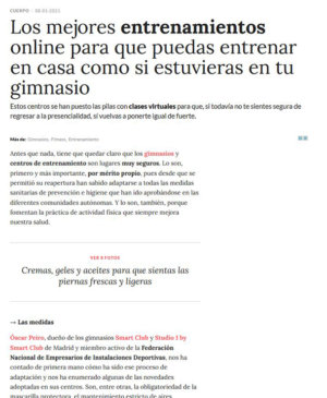 GLAMOUR, 8 Enero 2021